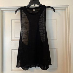 adidas semi-sheer muscle tank